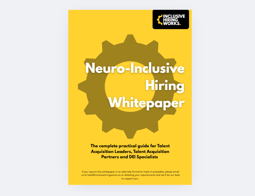 Neuro-Inclusive Hiring Whitepaper